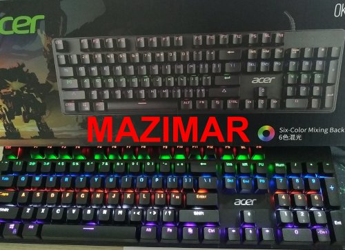 Bàn phím cơ Acer OKB050 - 7LED cực bền