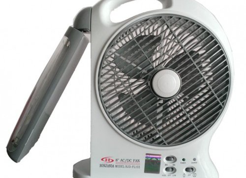 Quạt sạc có đèn Honjianda HJD-FL103